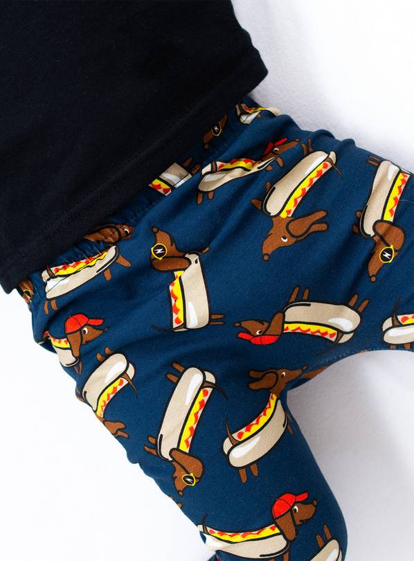 FRED & NOAH Hot Dog Leggings 4-5 Years